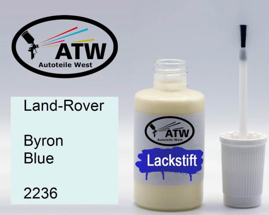 Land-Rover, Byron Blue, 2236: 20ml Lackstift, von ATW Autoteile West.